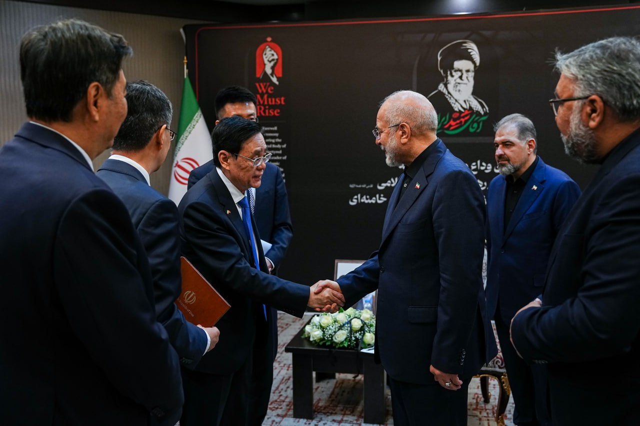 دیدار معاون کنگره خلق چین  با قالیباف