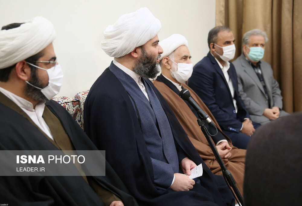 دیدار جمعی از مسئولان سازمان تبلیغات اسلامی با مقام معظم رهبری