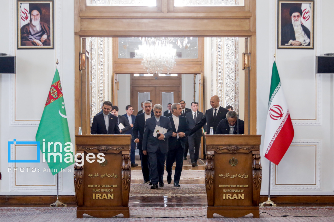 دیدار وزرای امور خارجه ایران و ترکمنستان