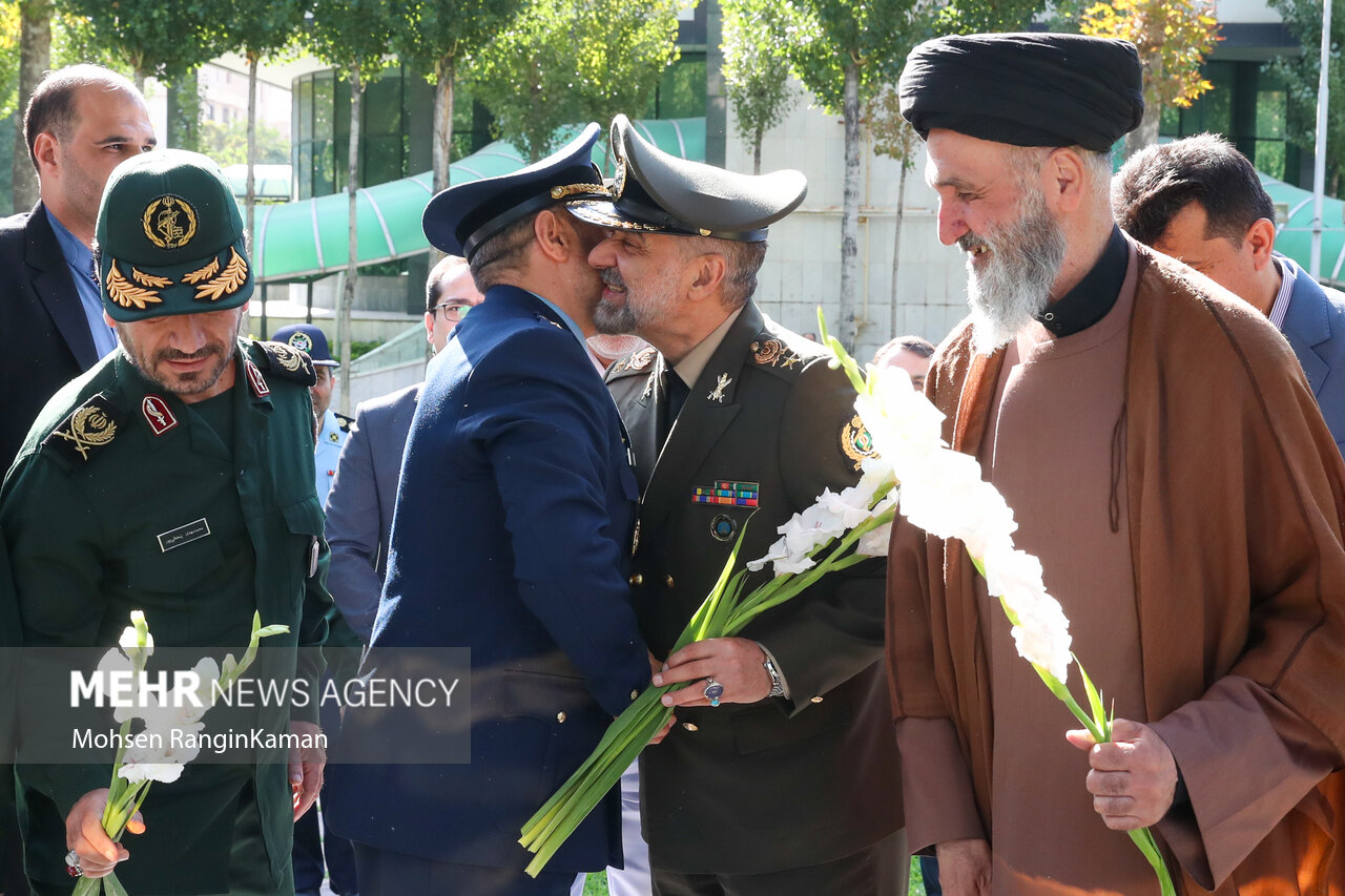 حضور امیر سرتیپ نصیرزاده در وزارت دفاع