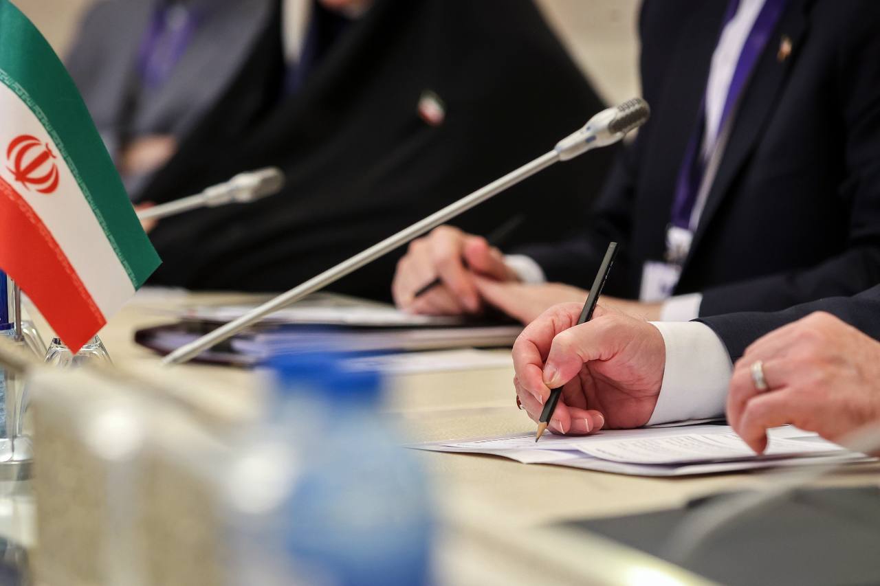 دیدار یوسف رضا گیلانی با قالیباف در باکو - آذربایجان