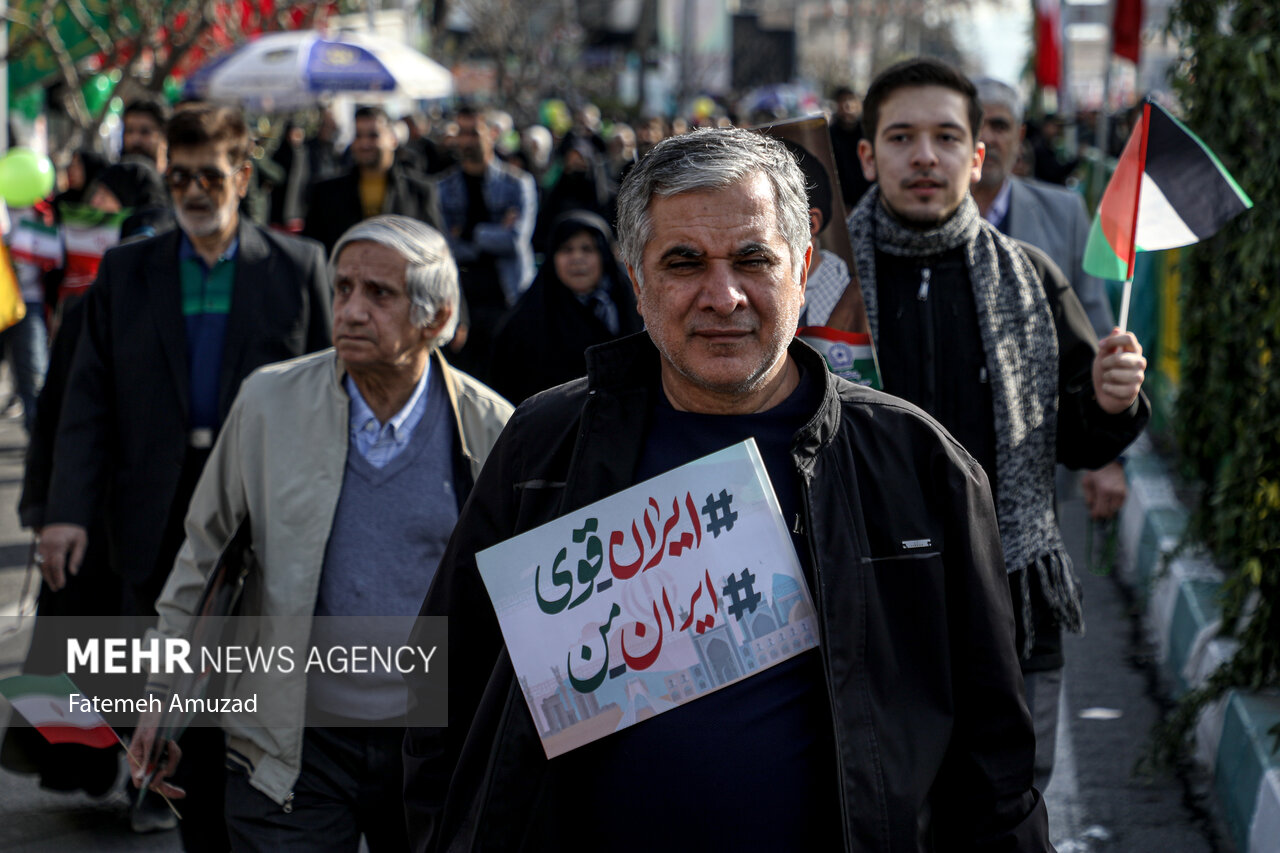 تصاویر راهپیمایی ۲۲ بهمن ۱۴۰۲