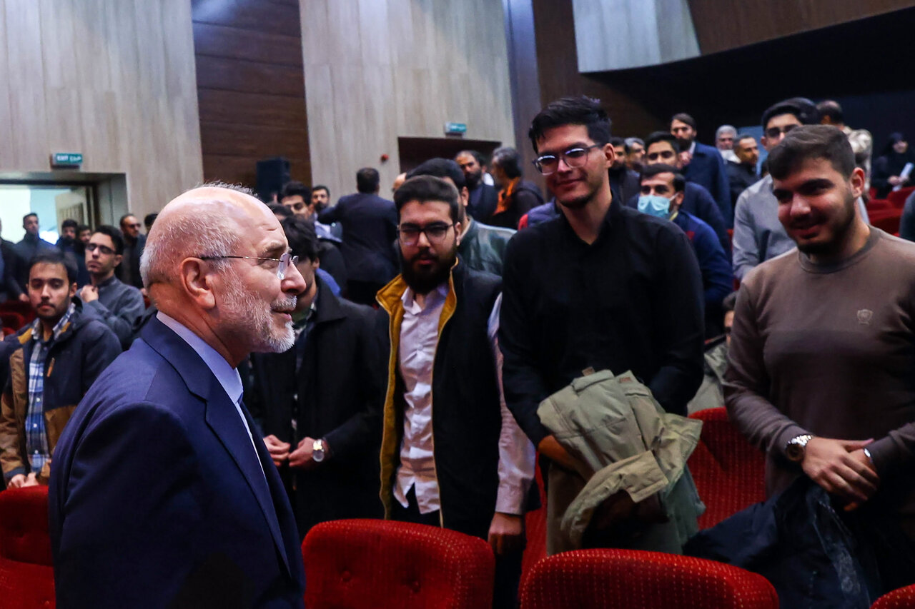 مراسم بزرگداشت روز دانشجو  با حضور قالیباف