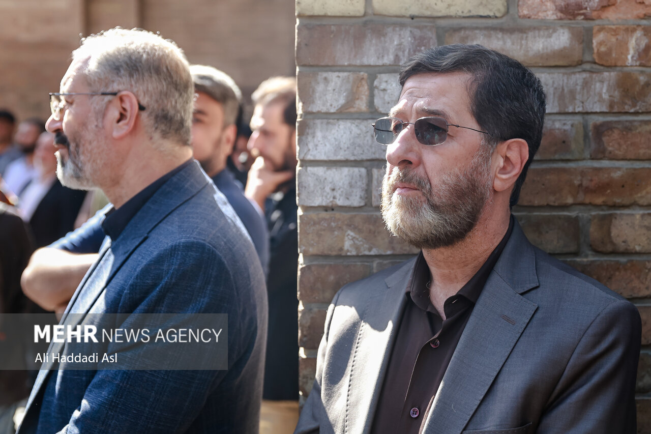 مراسم تشییع پیکر محمد کاسبی