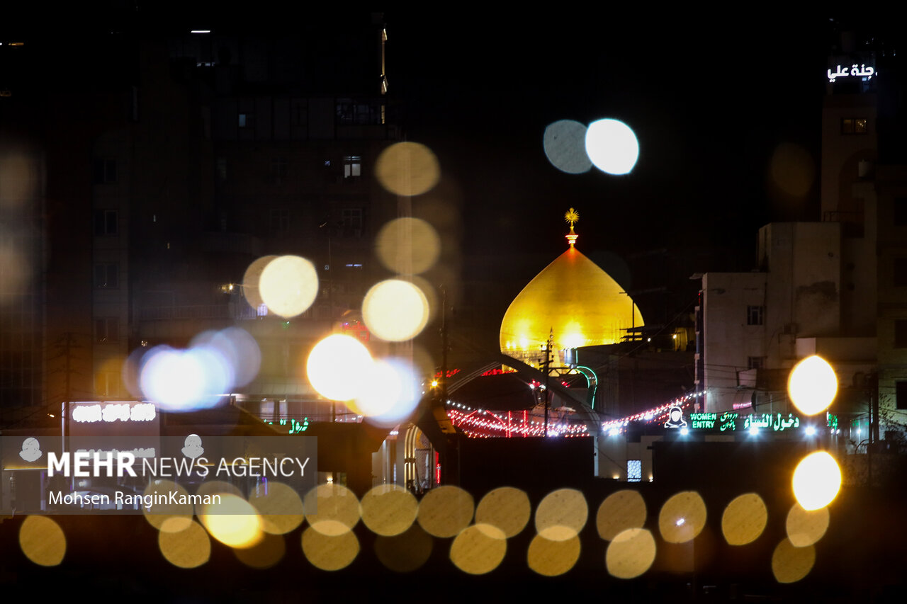 حال و هوای حرم مطهر علوی در اربعین حسینی