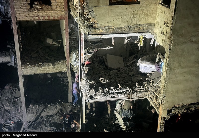 حمله تروریستی اسرائیل به تهران - نارمک