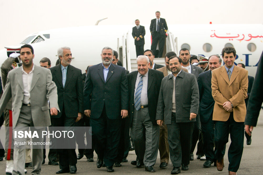 خاطرات هنیه در تهران