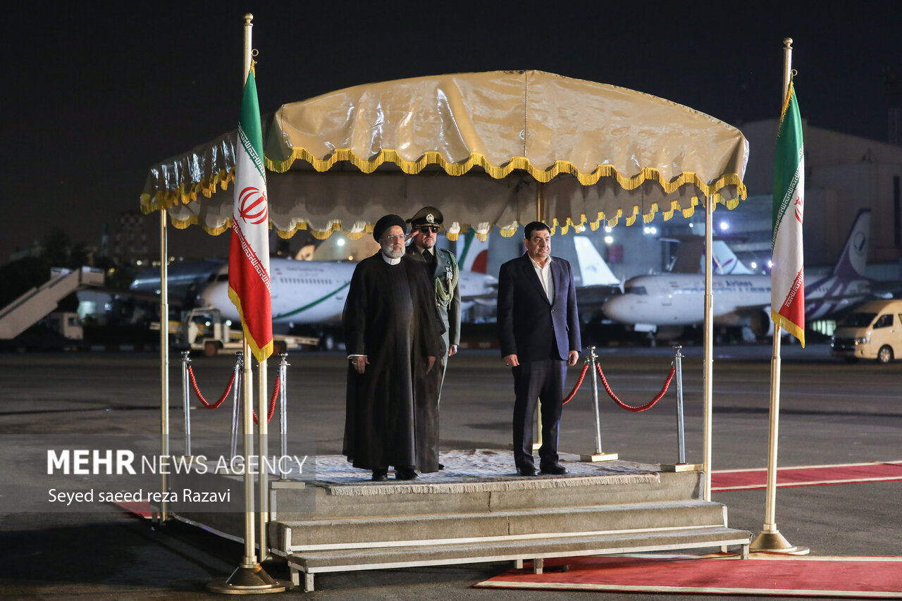 بدرقه رئیس جمهور به اندونزی