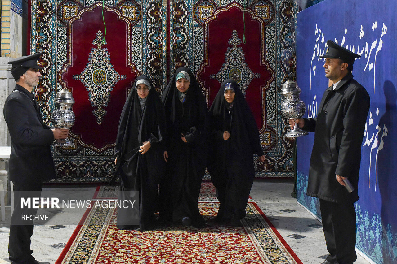 اعتکاف در حرم مطهر امام رضا(ع)