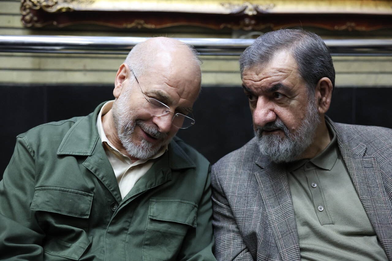 مراسم ختم پدر نماینده مسجد سلیمان با حضور قالیباف