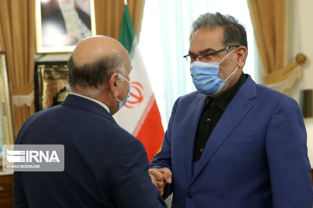 دیدار وزیر امور خارجه عراق با شمخانی