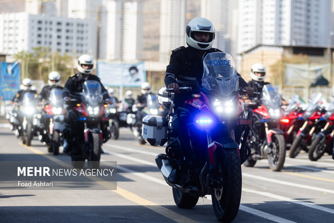 الحاق تجهیزات جدید به پلیس راهور