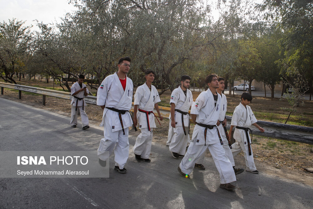 پیاده روی زائران امام رضا