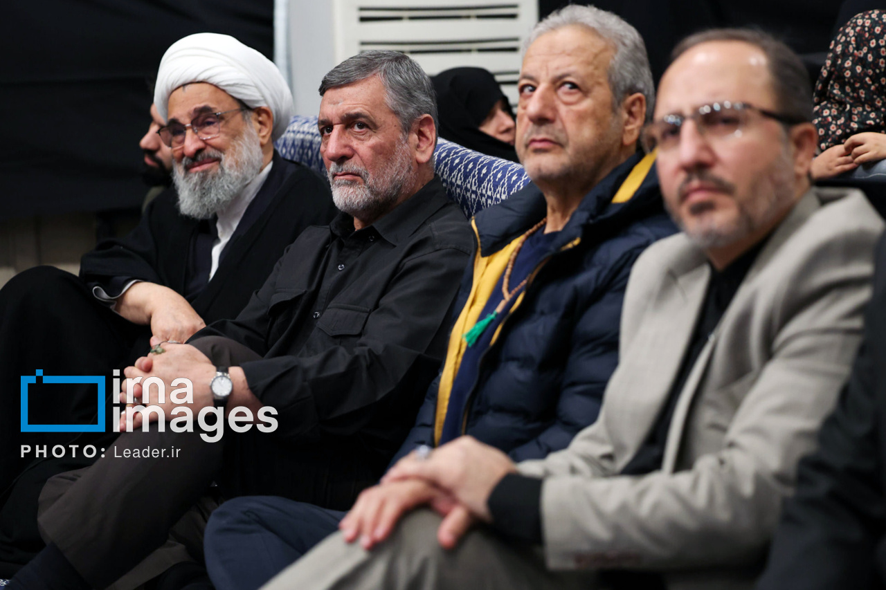 نخستین شب عزاداری ایام فاطمیه با حضور رهبر انقلاب