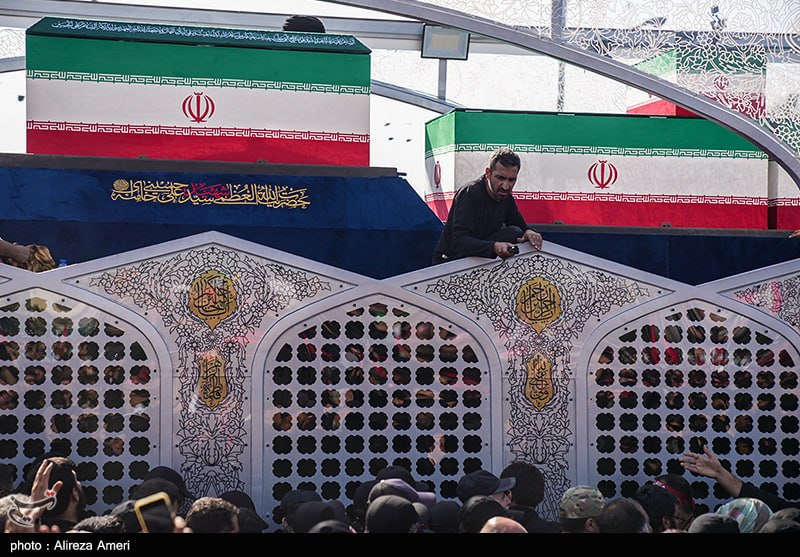مراسم تشییع پیکر مطهر آقای شهید ایران