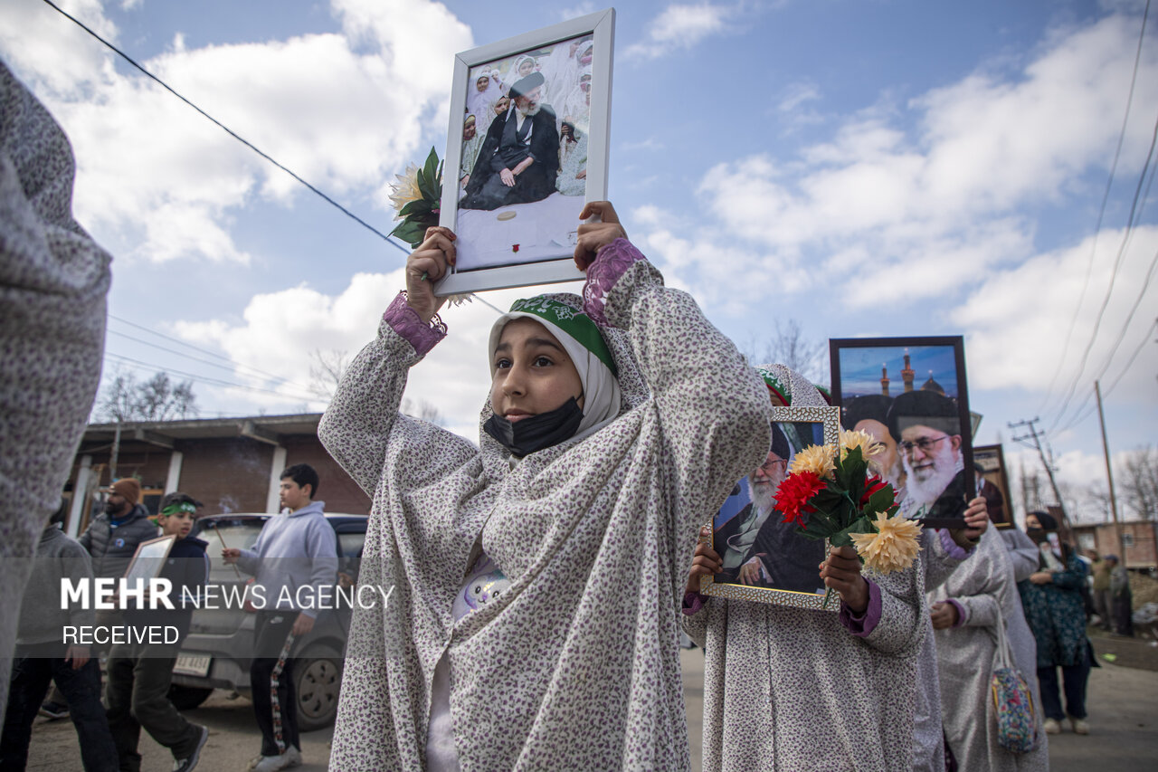 راهپیمایی کشمیری‌ھا در حمایت از رهبر معظم انقلاب