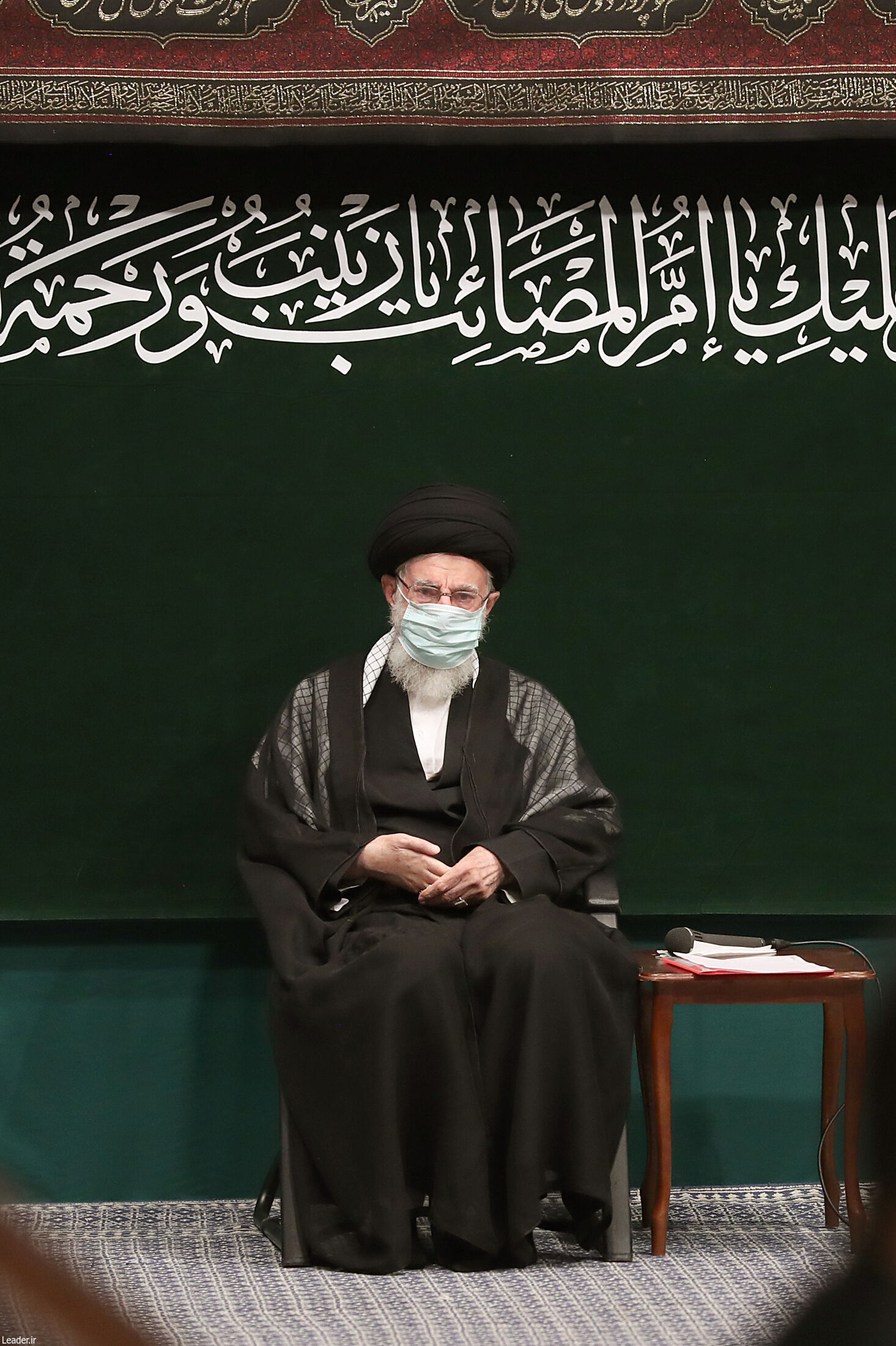 مراسم عزاداری اربعین حسینی با حضور رهبر انقلاب