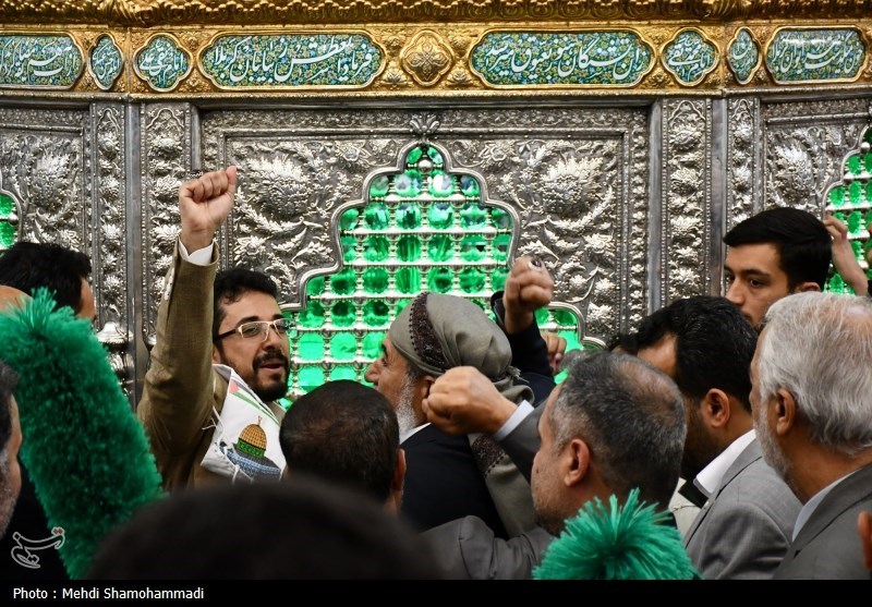 حضور سفیر یمن در حرم حضرت عبدالعظیم (ع)