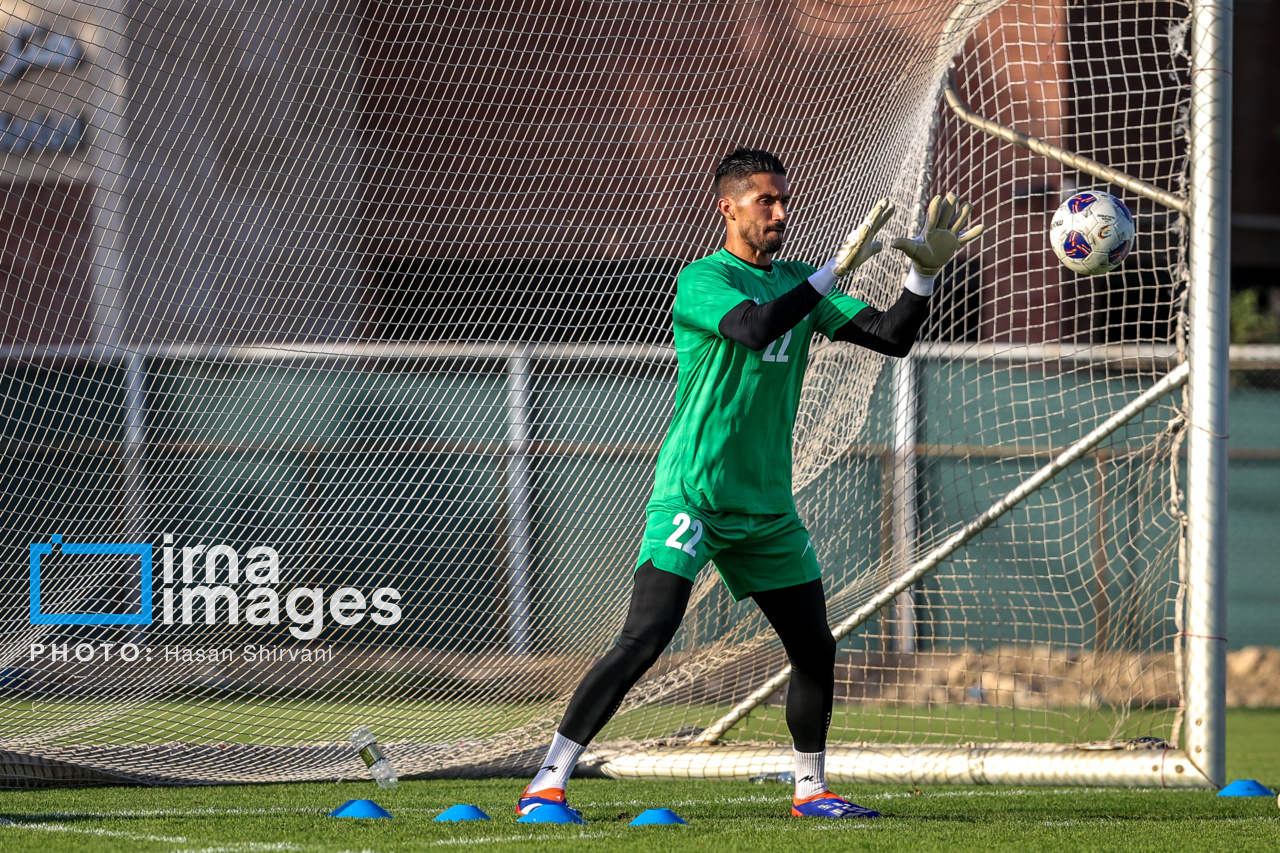 تمرین «تیم ملی» فوتبال