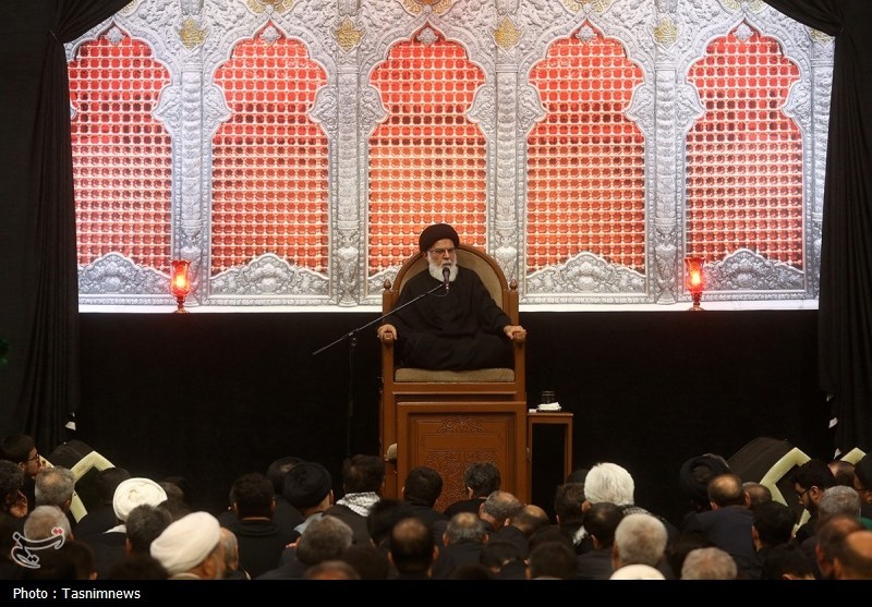 عزاداری شب عاشورا در حرم حضرت معصومه(س)