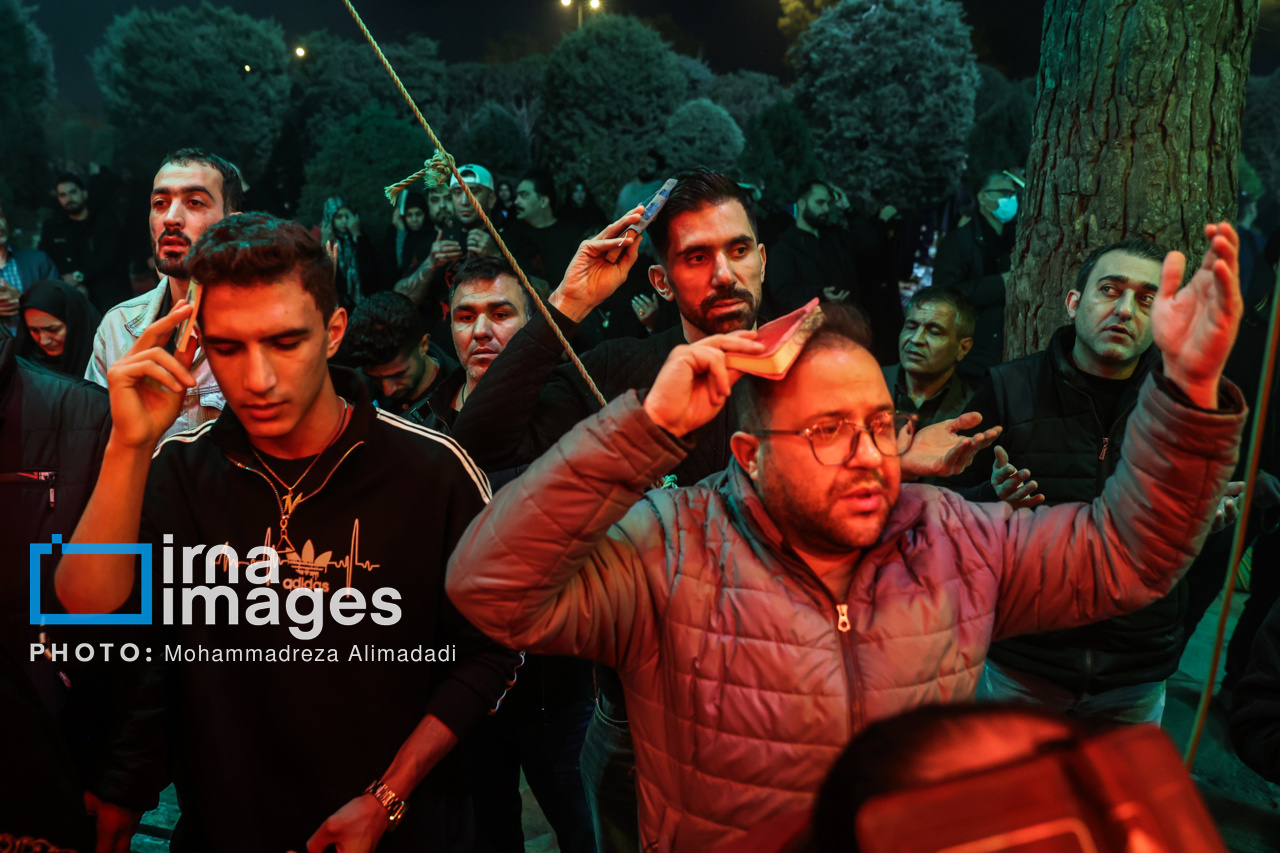 شب بیست و یکم رمضان در بهشت زهرا