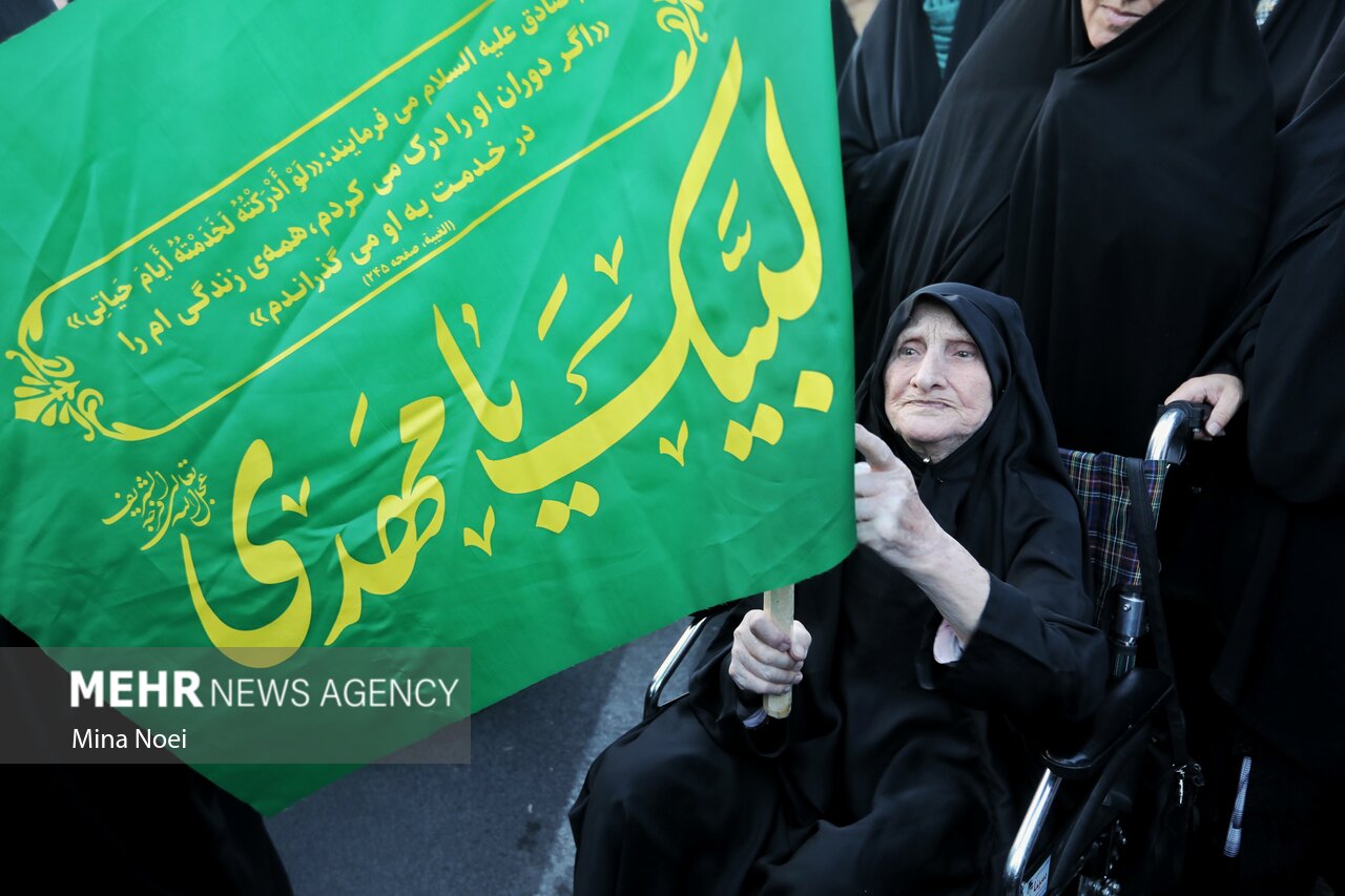 مراسم جشن بیعت با امام زمان(عج) در تبریز