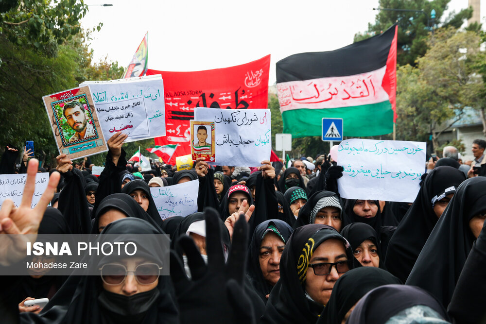 راهپیمایی مردم سراسر کشور در محکومیت جنایات رژیم صهیونیستی