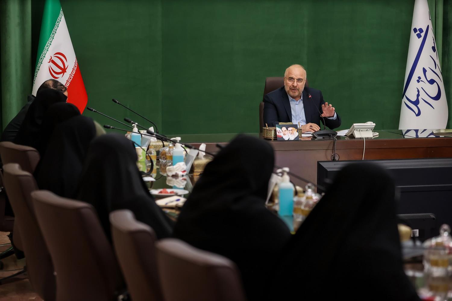 حضور قالیباف در چهارمین نشست بررسی لایحه عفاف و حجاب 