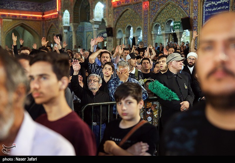 مراسم مسلمیه در حرم حضرت عبدالعظیم حسنی(ع)