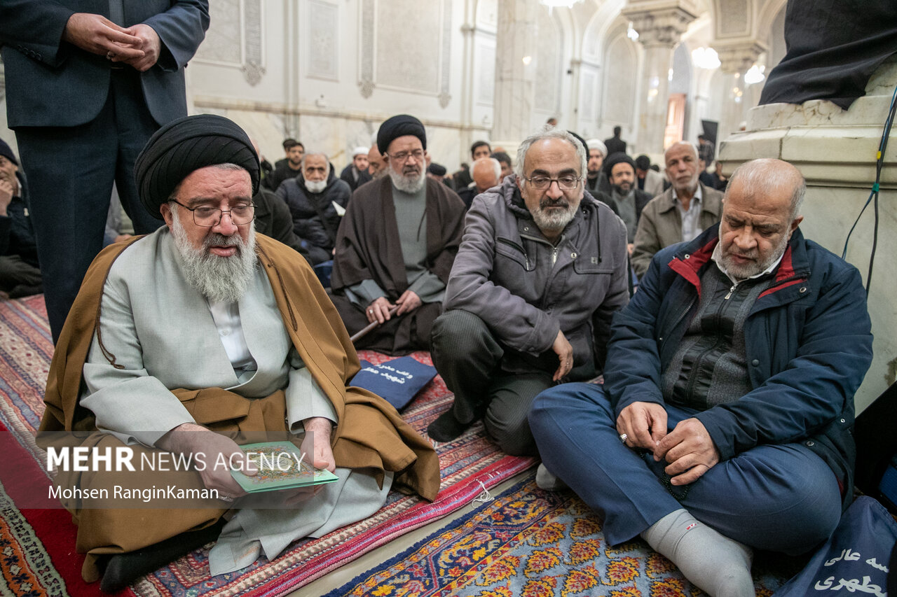 تشییع پیکر آیت‌الله محمد امامی کاشانی