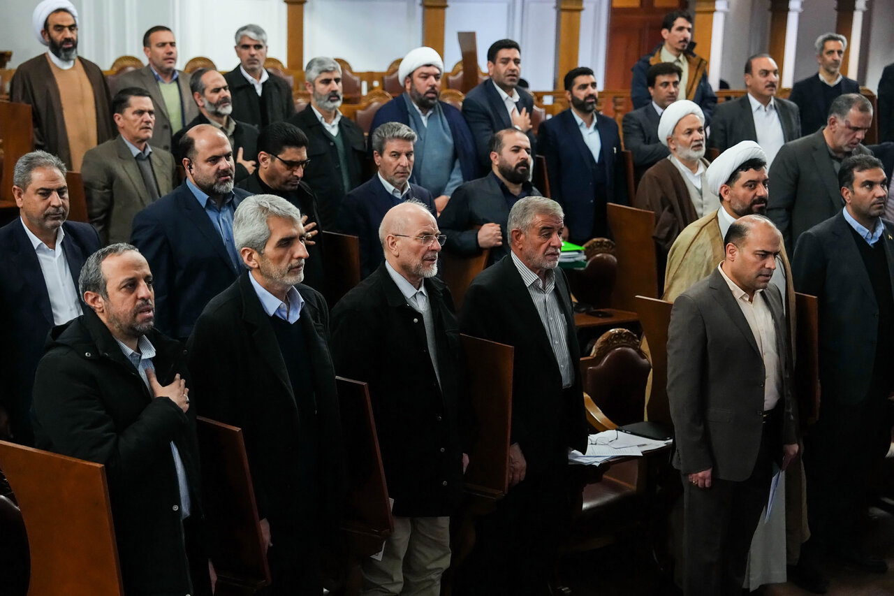 حضور قالیباف در نشست اعضای هیأت‌های عالی نظارت 