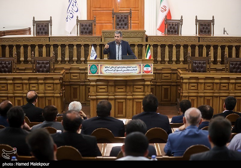 نشست اعضای شورای عالی استان‌ها با قالیباف