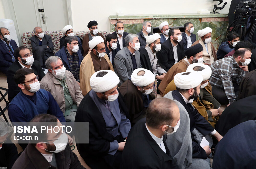 دیدار جمعی از مسئولان سازمان تبلیغات اسلامی با مقام معظم رهبری