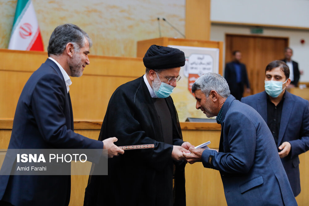 رئیسی در آیین آغاز سال زراعی ۱۴۰۲ - ۱۴۰۱