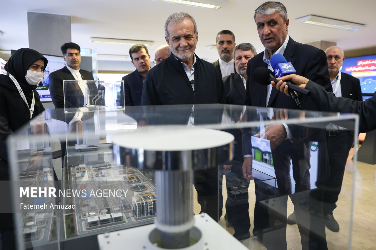 نمایشگاه دستاوردهای «صنعت هسته ای»