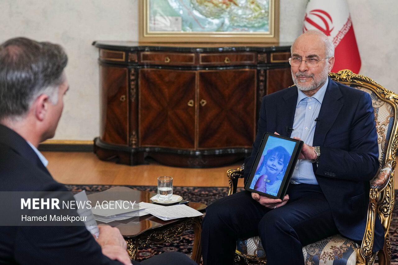 گفت‌وگو شبکه خبری CNN با رئیس مجلس شورای اسلامی