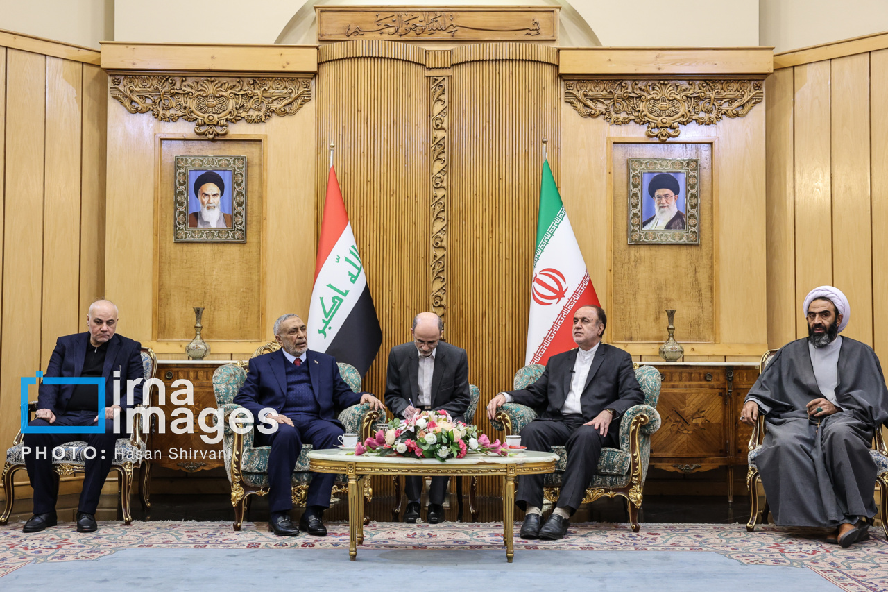 ورود رئیس پارلمان عراق به تهران