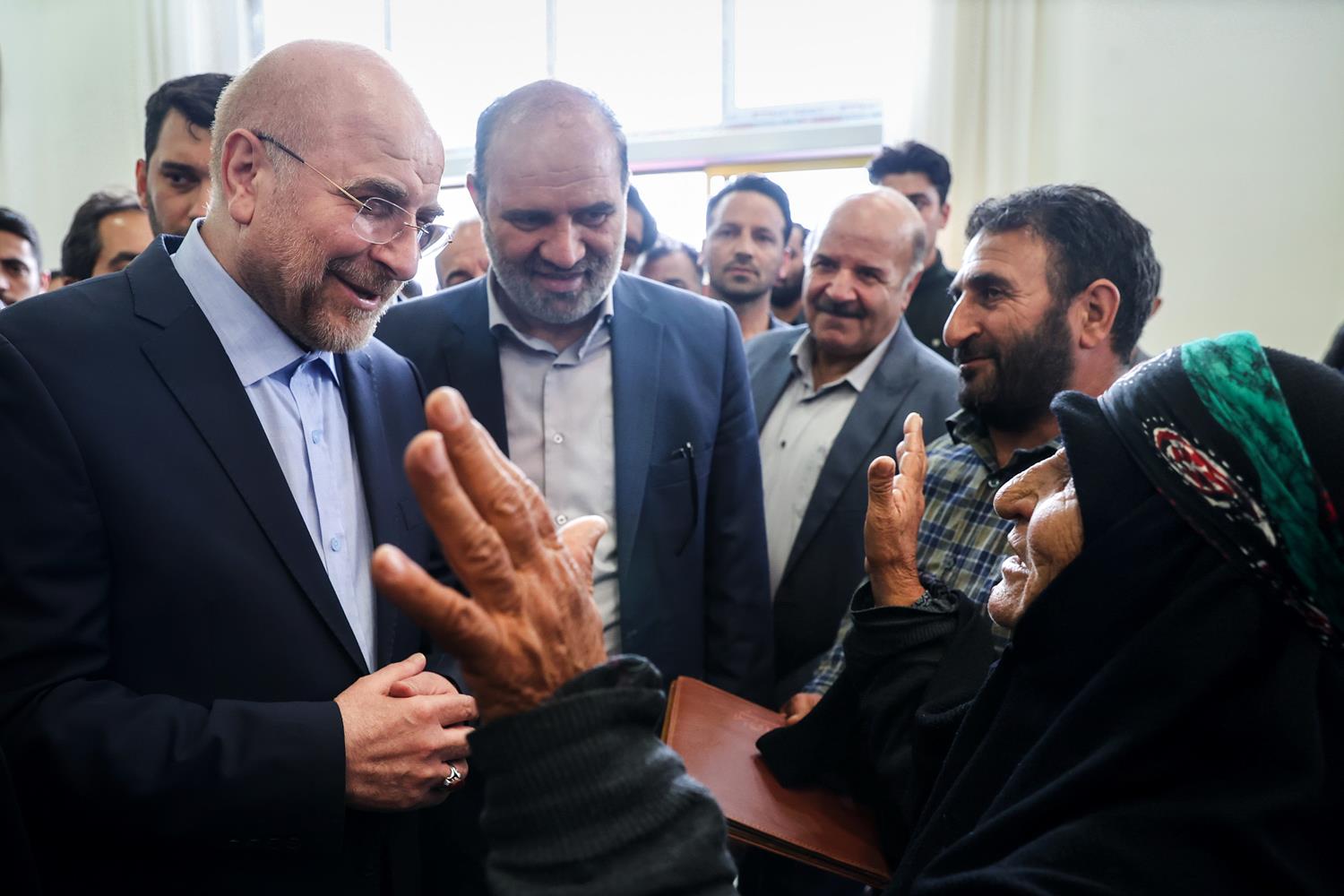 سفر نظارتی قالیباف به شهرستان کلیبر