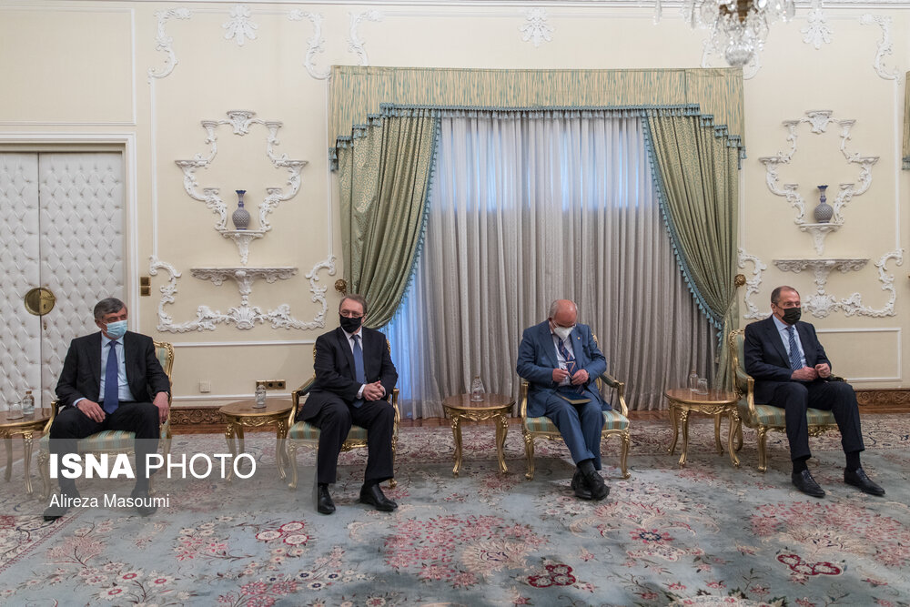 دیدار وزیر خارجه روسیه با روحانی