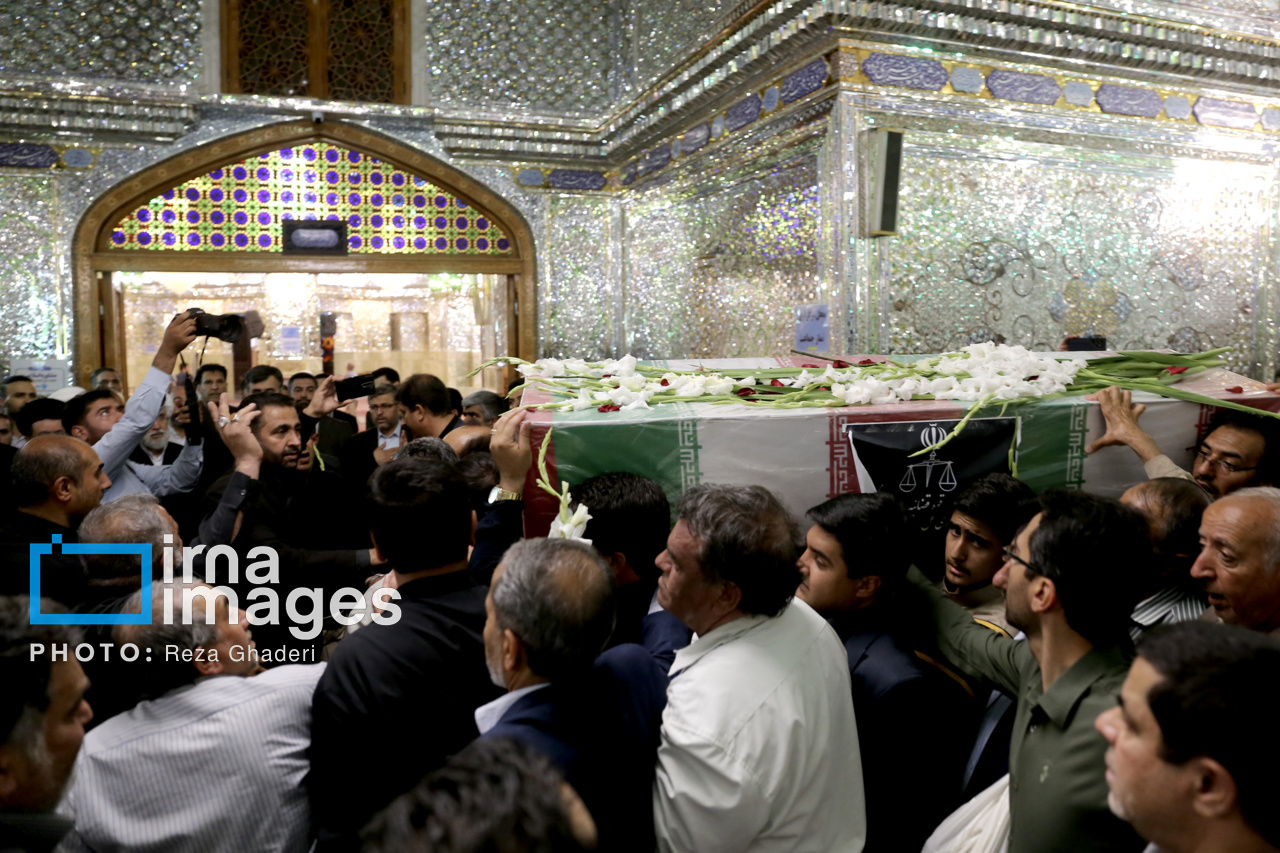 تشییع پیکر مطهر شهیدقاضی « احسان باقری»