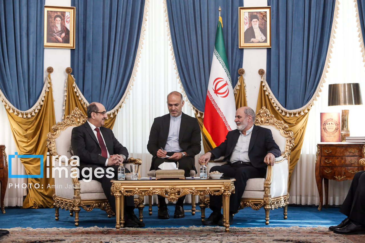 دیدار وزیر خارجه سوریه با دبیر شورای عالی امنیت ملی