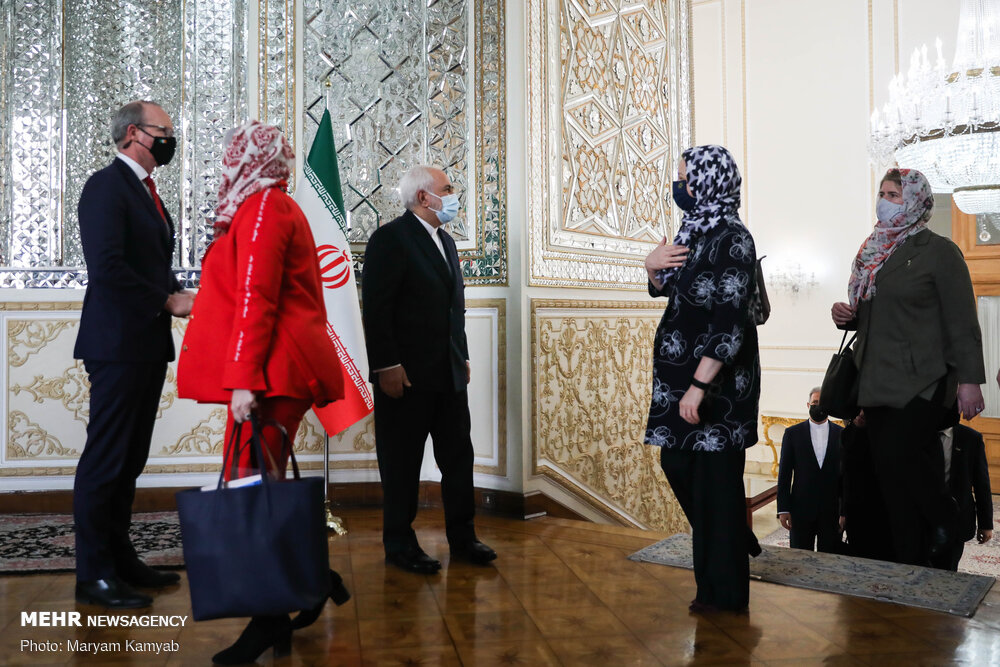 دیدار وزرای خارجه ایران و ایرلند