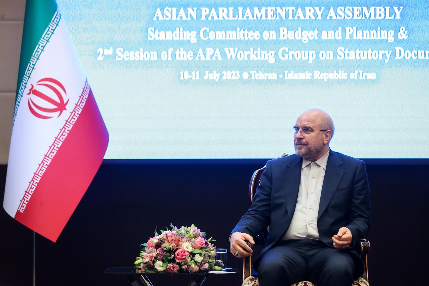 دیدار نایب رئیس مجلس دومای روسیه با قالیباف