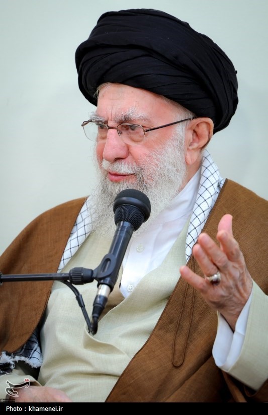 دیدار فرماندهان نیروی دریایی ارتش با رهبر معظم انقلاب