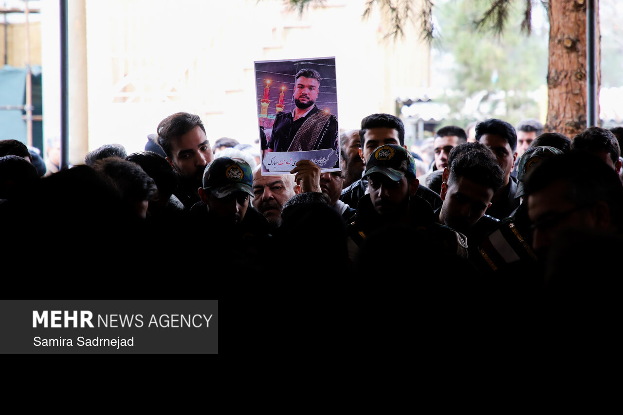 تشییع پیکر شهدای اغتشاشات