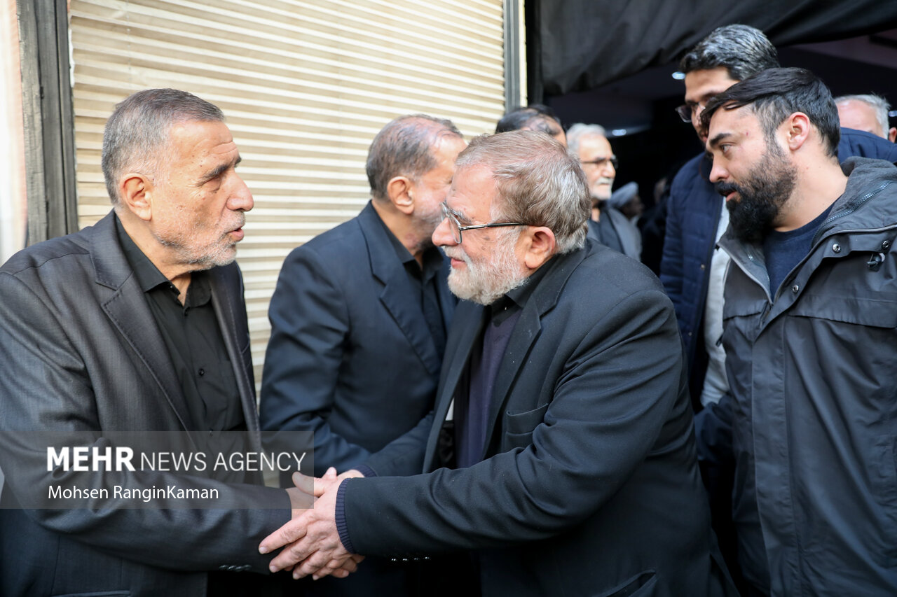 مراسم ختم والده سردار کوثری