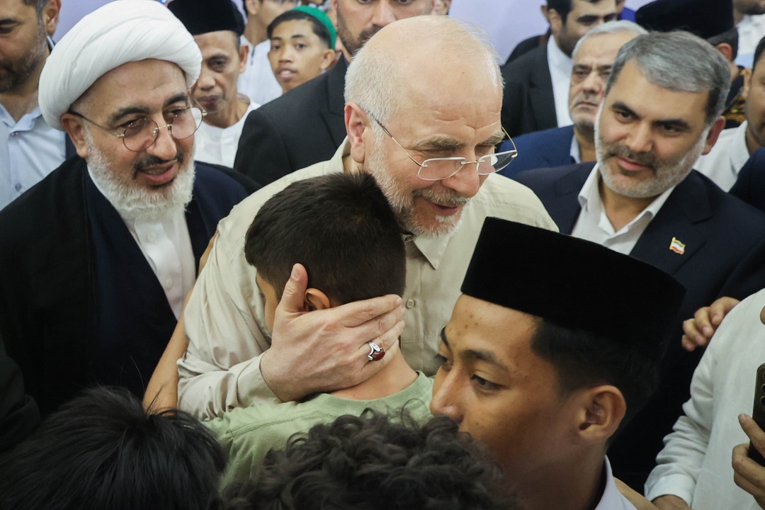 حضور قالیباف در مرکز فرهنگی اسلامی اندونزی