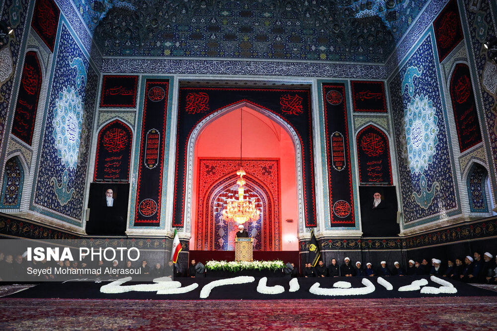 مراسم خطبه خوانی شب شهادت امام رضا (ع)