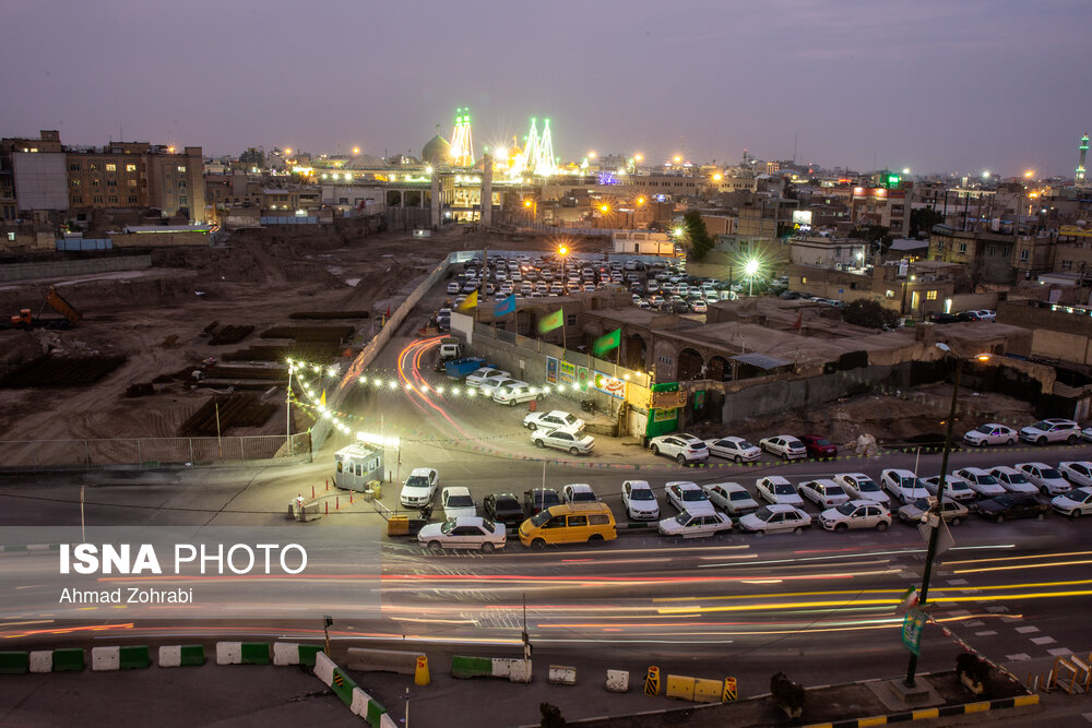 آذین بندی و چراغانی شهر قم
