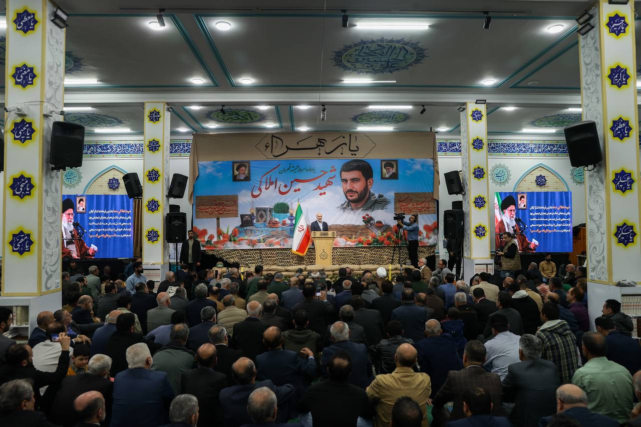 یادواره سردار شهید حسین املاکی با حضور قالیباف 